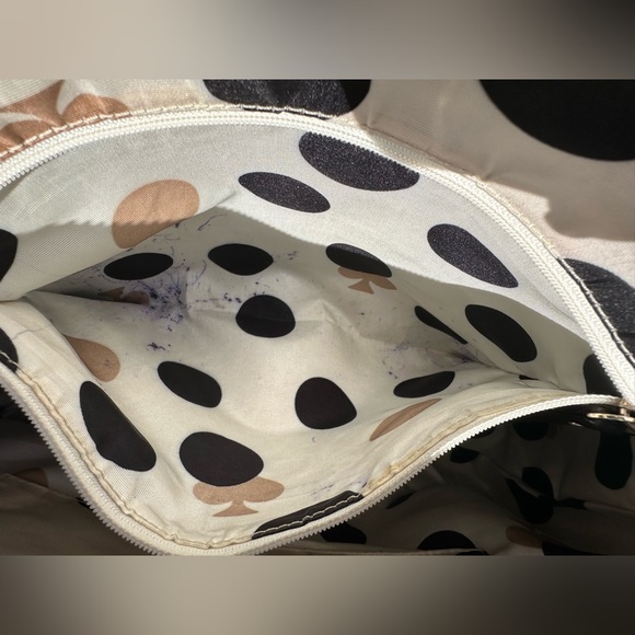 Kate Spade NY Pebbled Black Leather Large Shoulder Bag - Picture 9 of 11